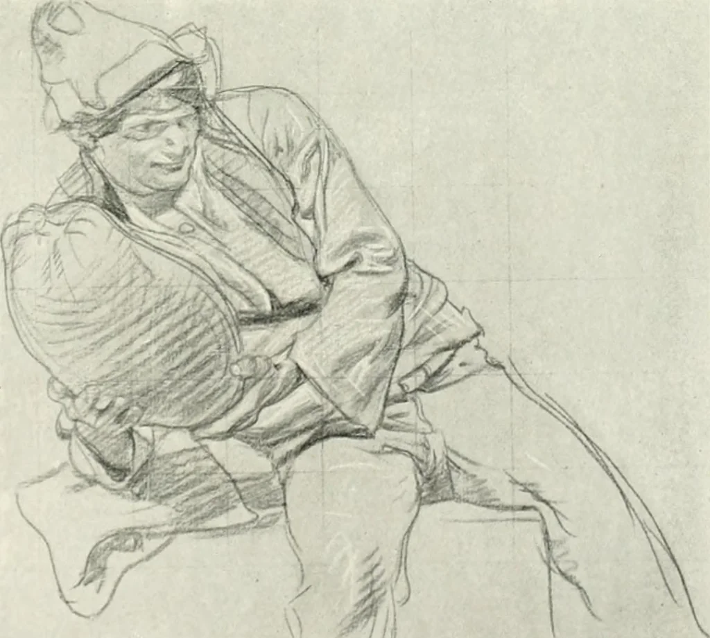 An illustration from International studio, 1897, leaf 58