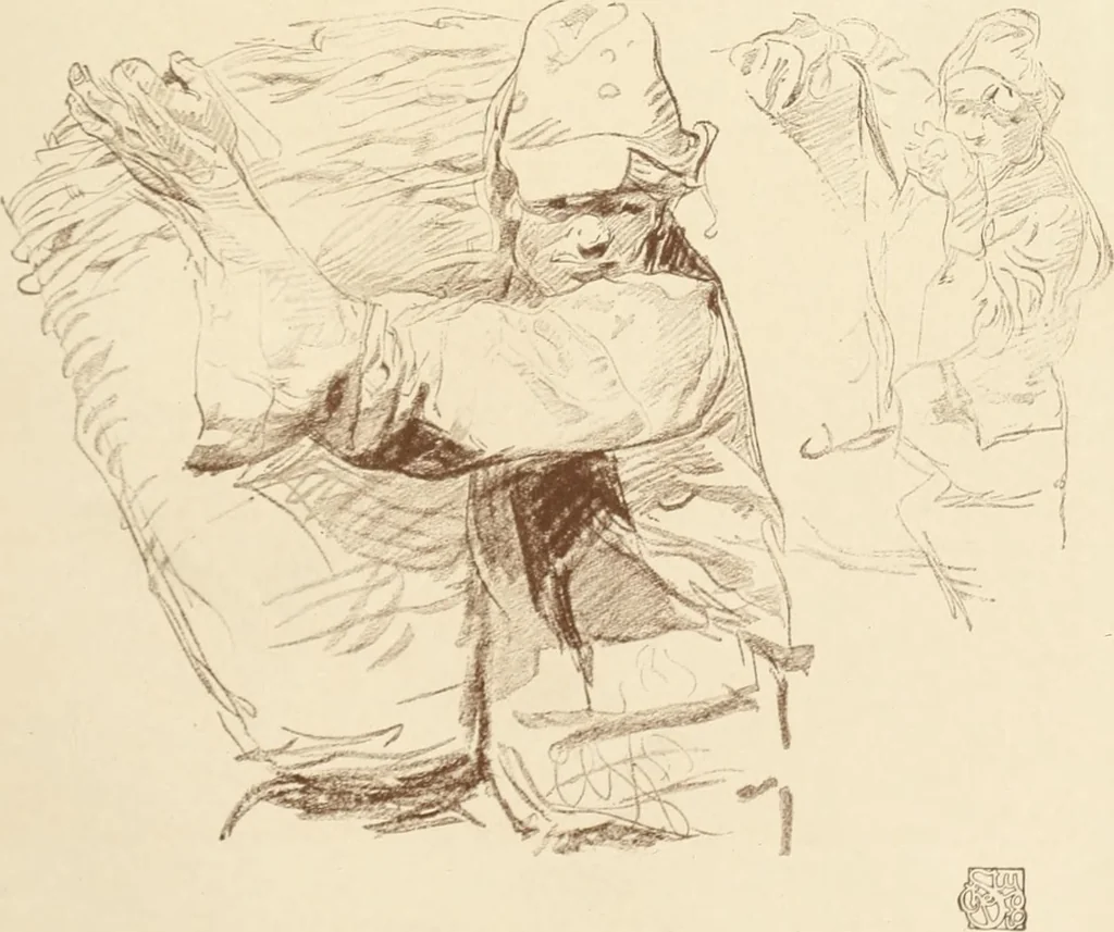 An illustration from International studio, 1897, leaf 68