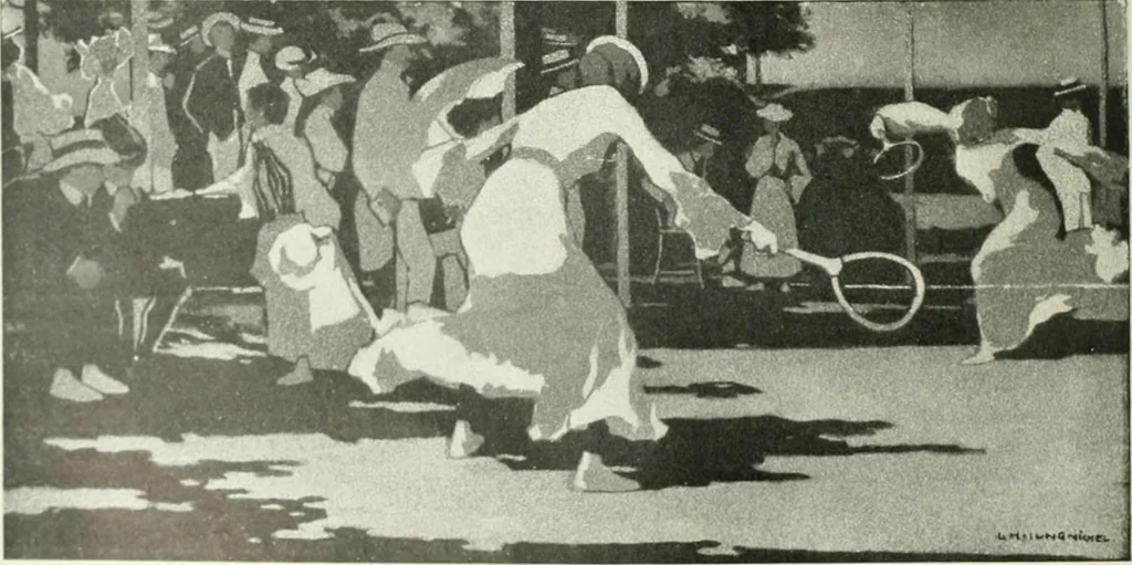 An illustration from International studio, 1897, leaf 71