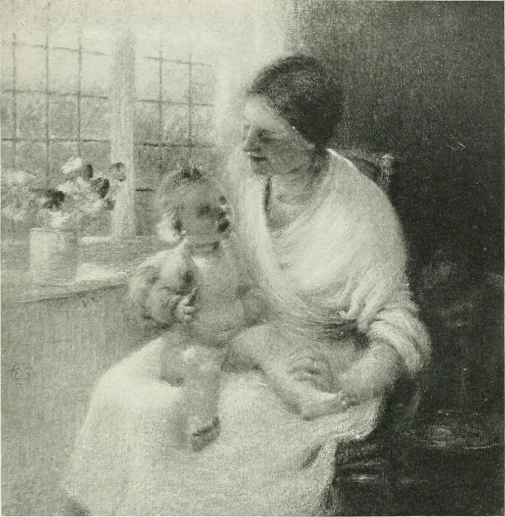 An illustration from International studio, 1897, leaf 88