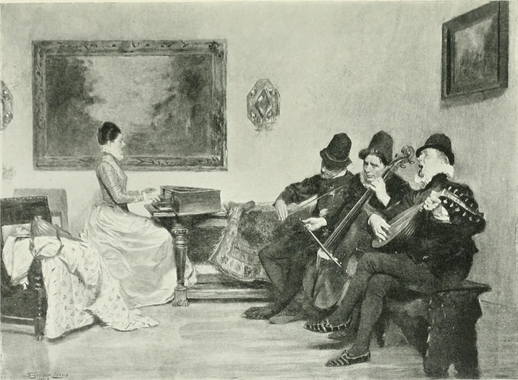 An illustration from International studio, 1897, leaf 90