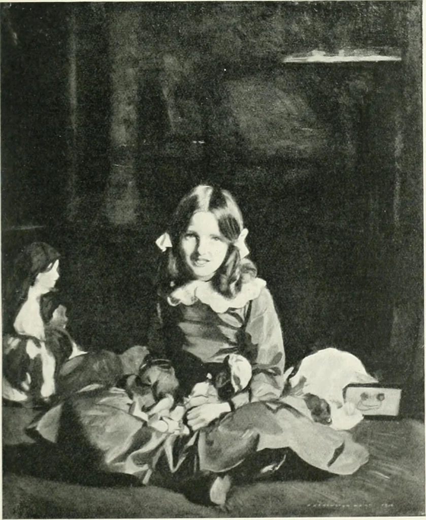 An illustration from International studio, 1897, leaf 98