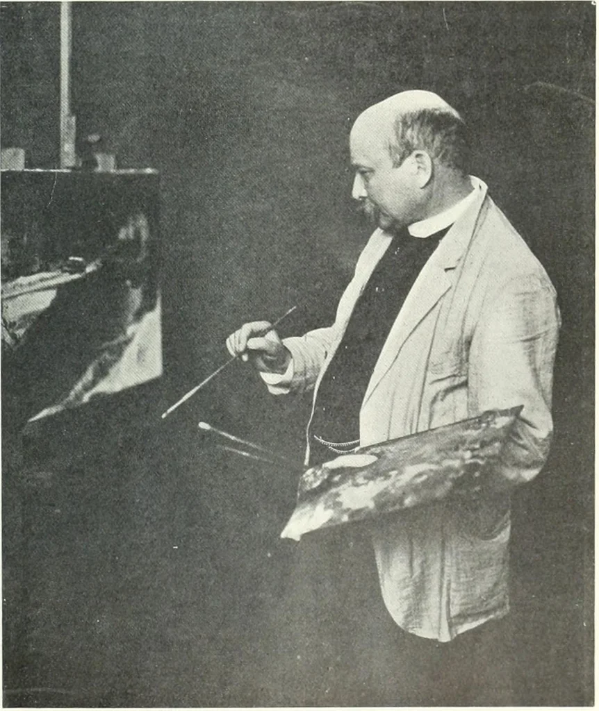 An illustration from International studio, 1897, leaf 106