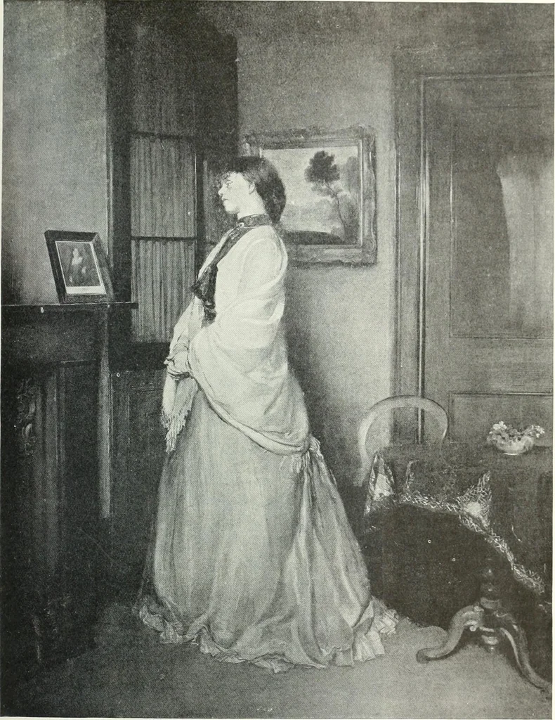 An illustration from International studio, 1897, leaf 112