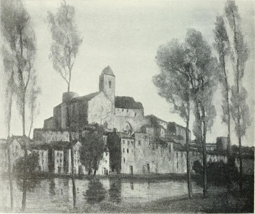 An illustration from International studio, 1897, leaf 135
