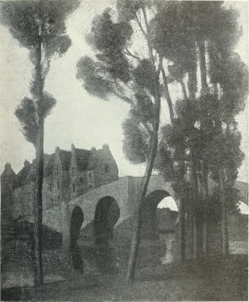 An illustration from International studio, 1897, leaf 136