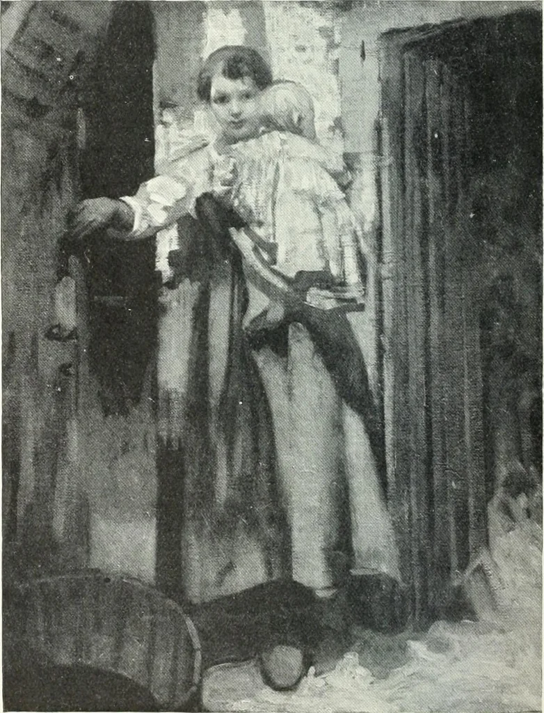An illustration from International studio, 1897, leaf 145
