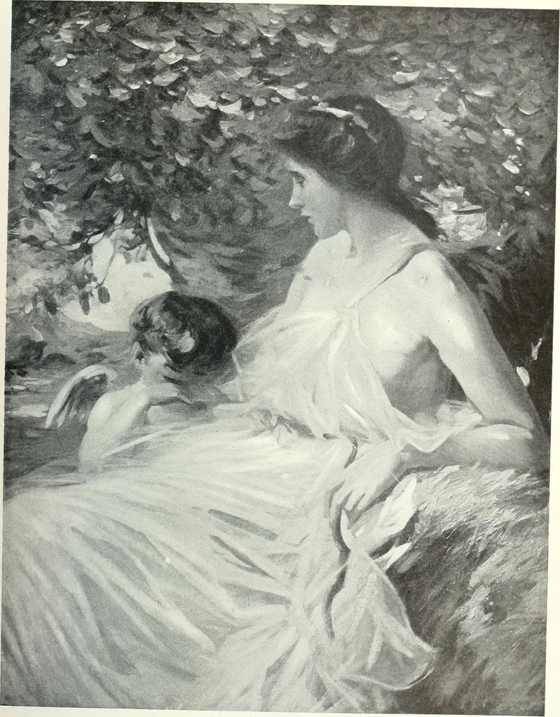 An illustration from International studio, 1897, leaf 146