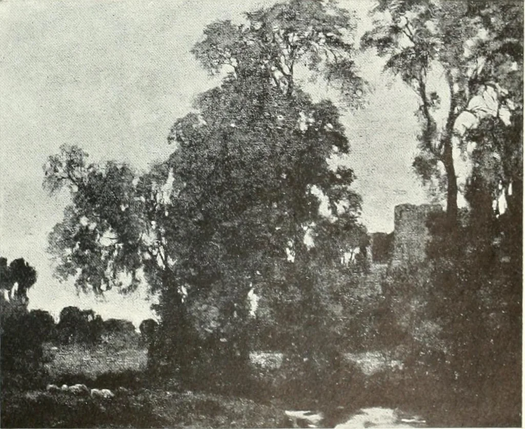An illustration from International studio, 1897, leaf 148
