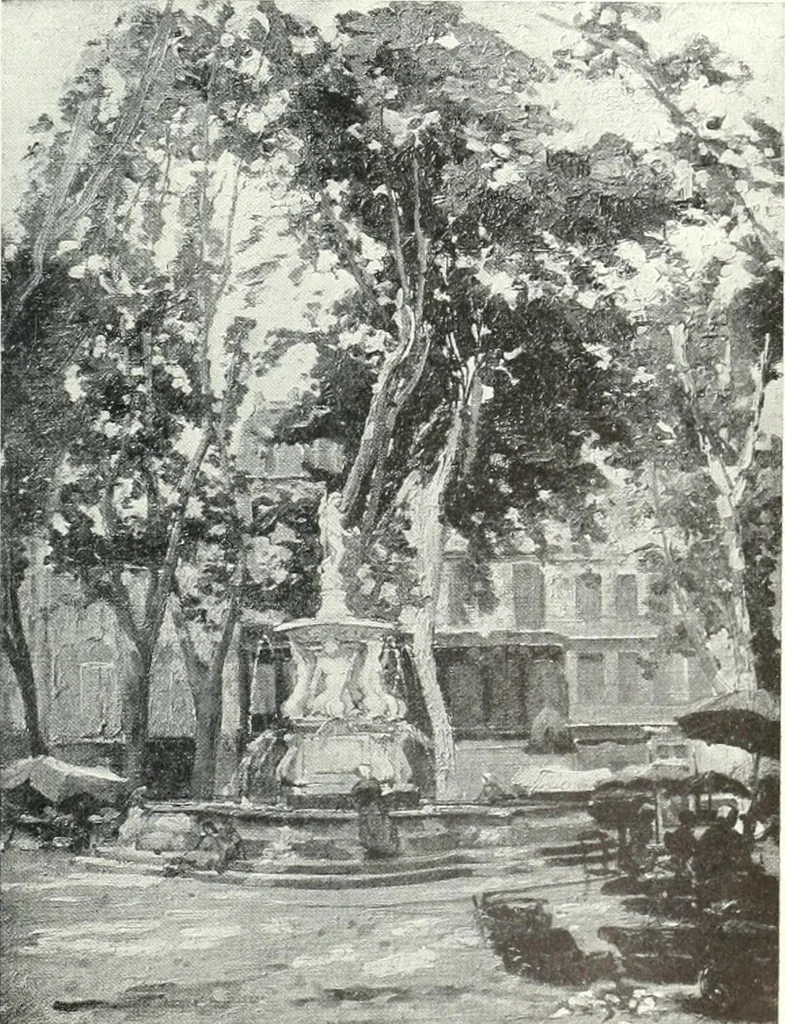 An illustration from International studio, 1897, leaf 150