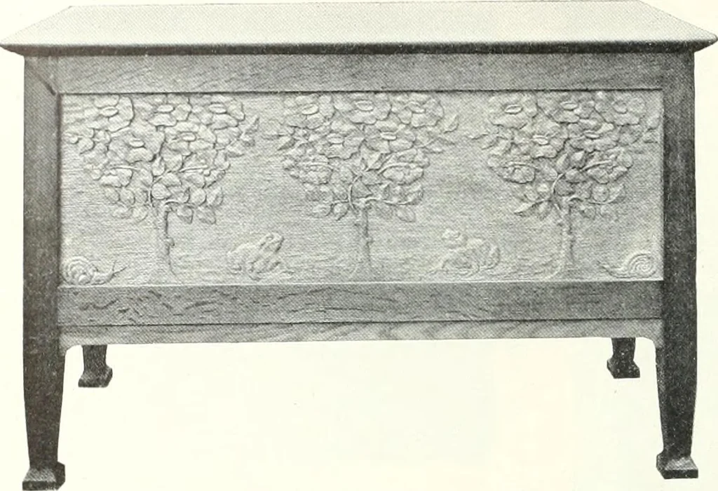 An illustration from International studio, 1897, leaf 153