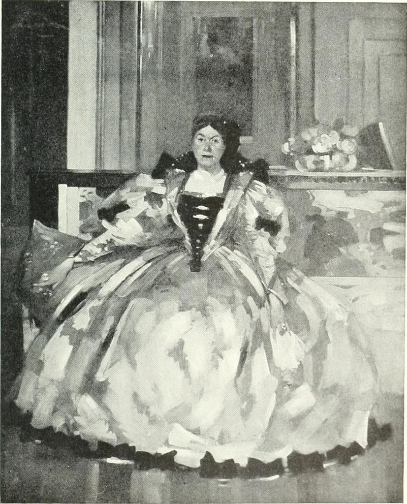 An illustration from International studio, 1897, leaf 158