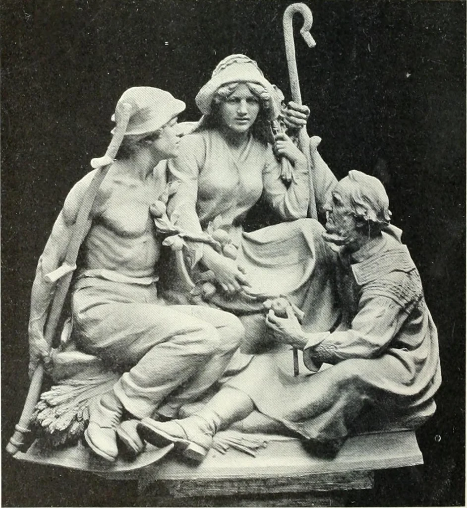 An illustration from International studio, 1897, leaf 163