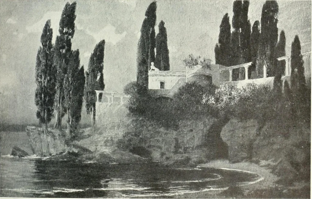 An illustration from International studio, 1897, leaf 180