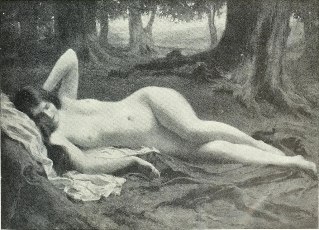 An illustration from International studio, 1897, leaf 186