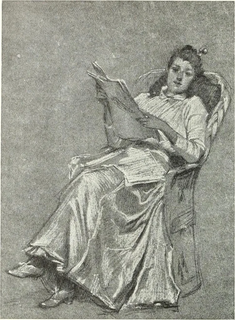 An illustration from International studio, 1897, leaf 189