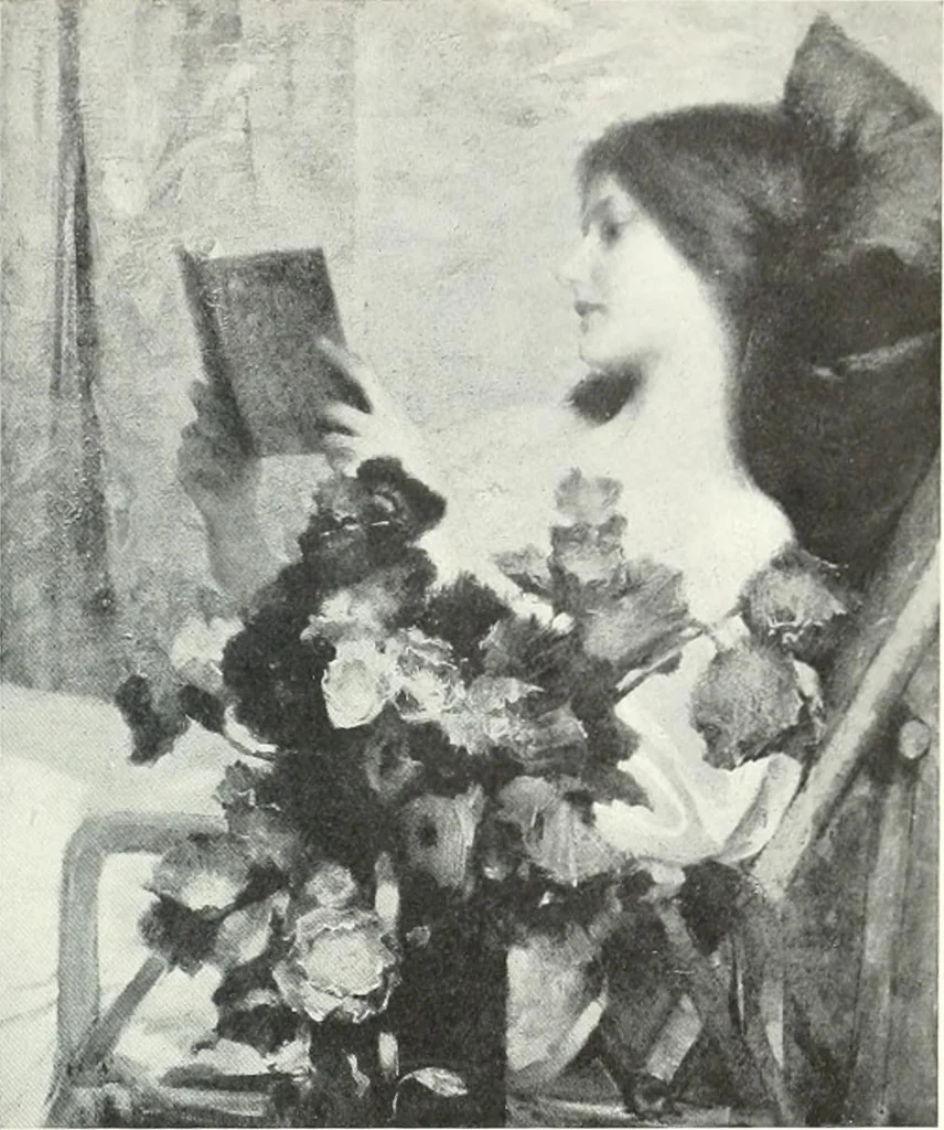 An illustration from International studio, 1897, leaf 194