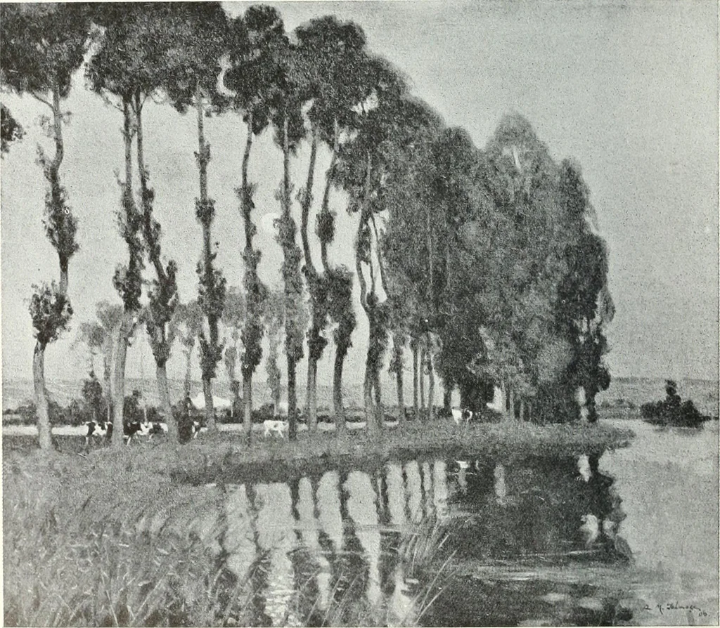 An illustration from International studio, 1897, leaf 203