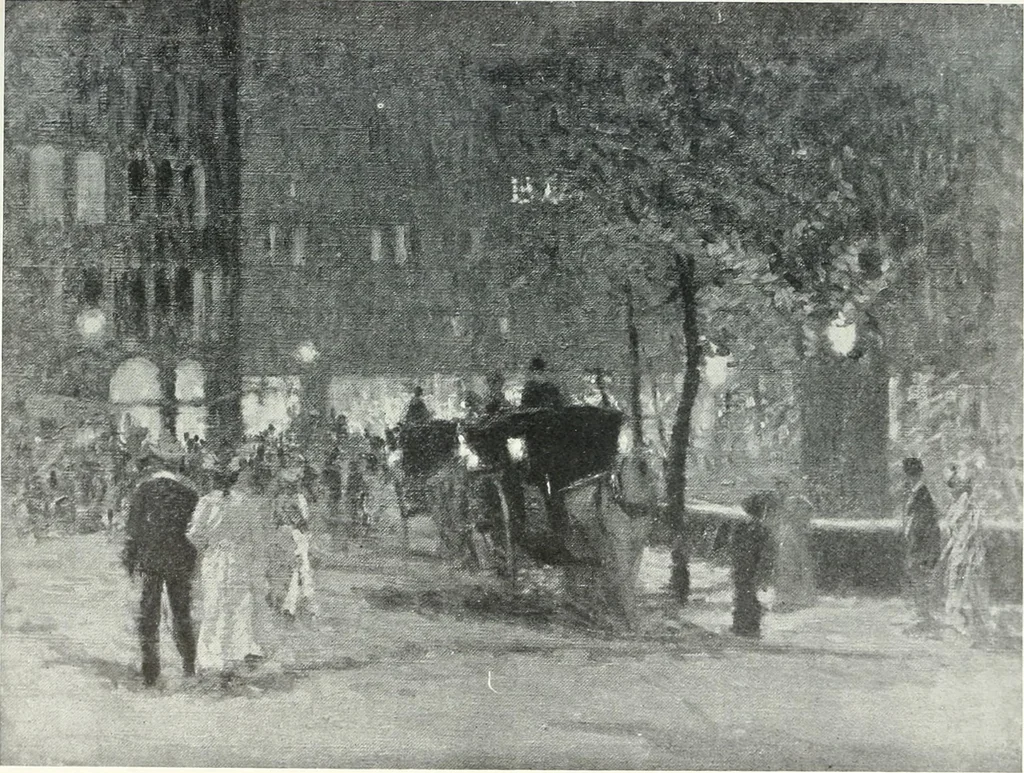 An illustration from International studio, 1897, leaf 206