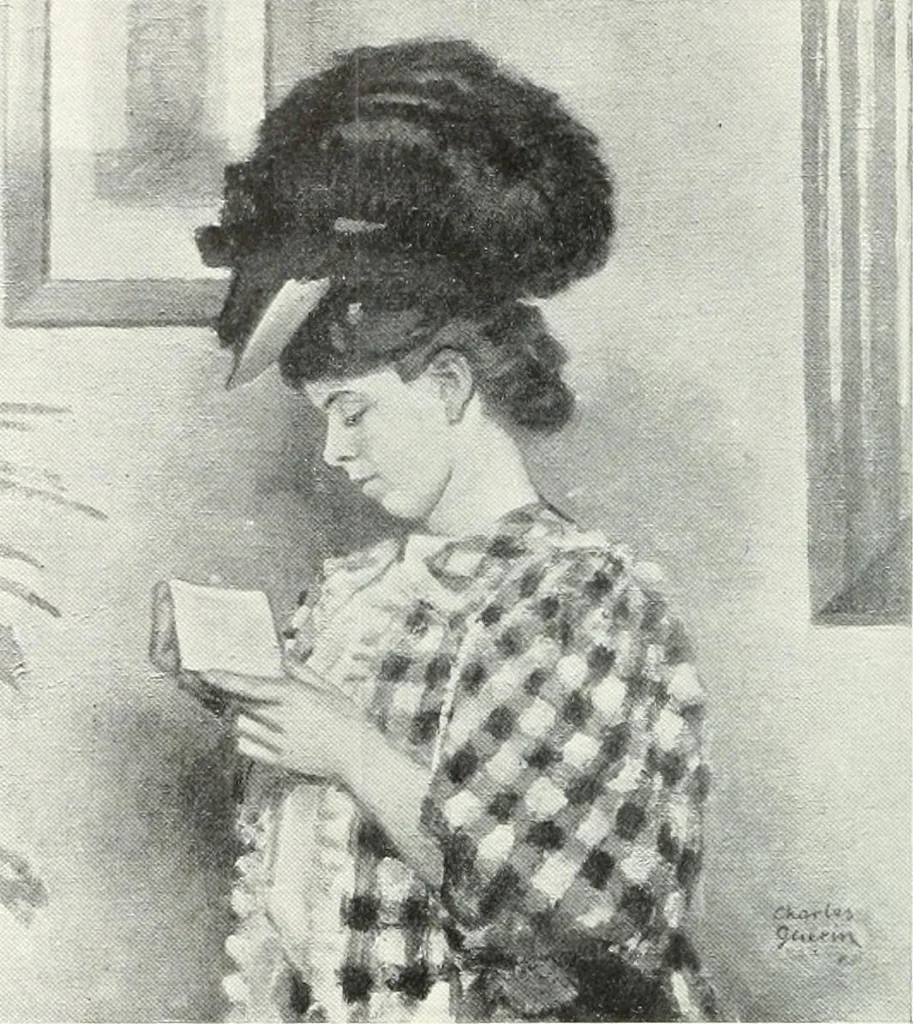 An illustration from International studio, 1897, leaf 219