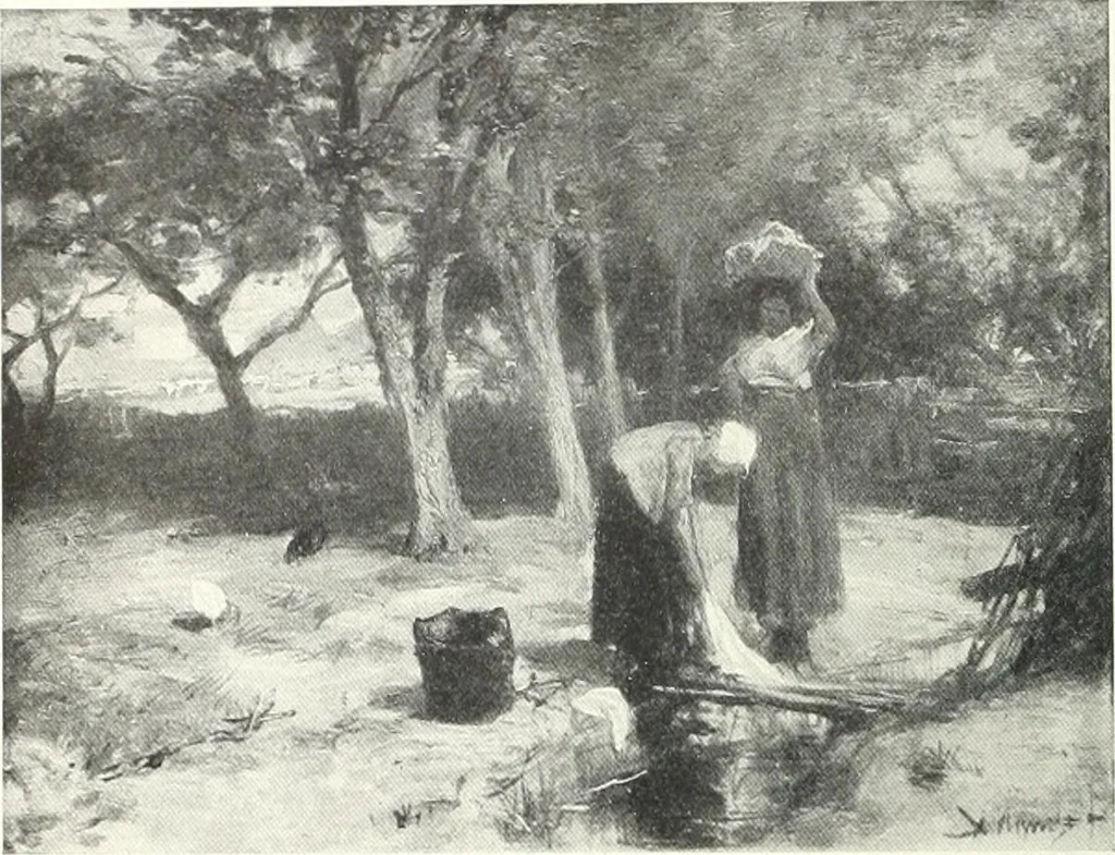 An illustration from International studio, 1897, leaf 23