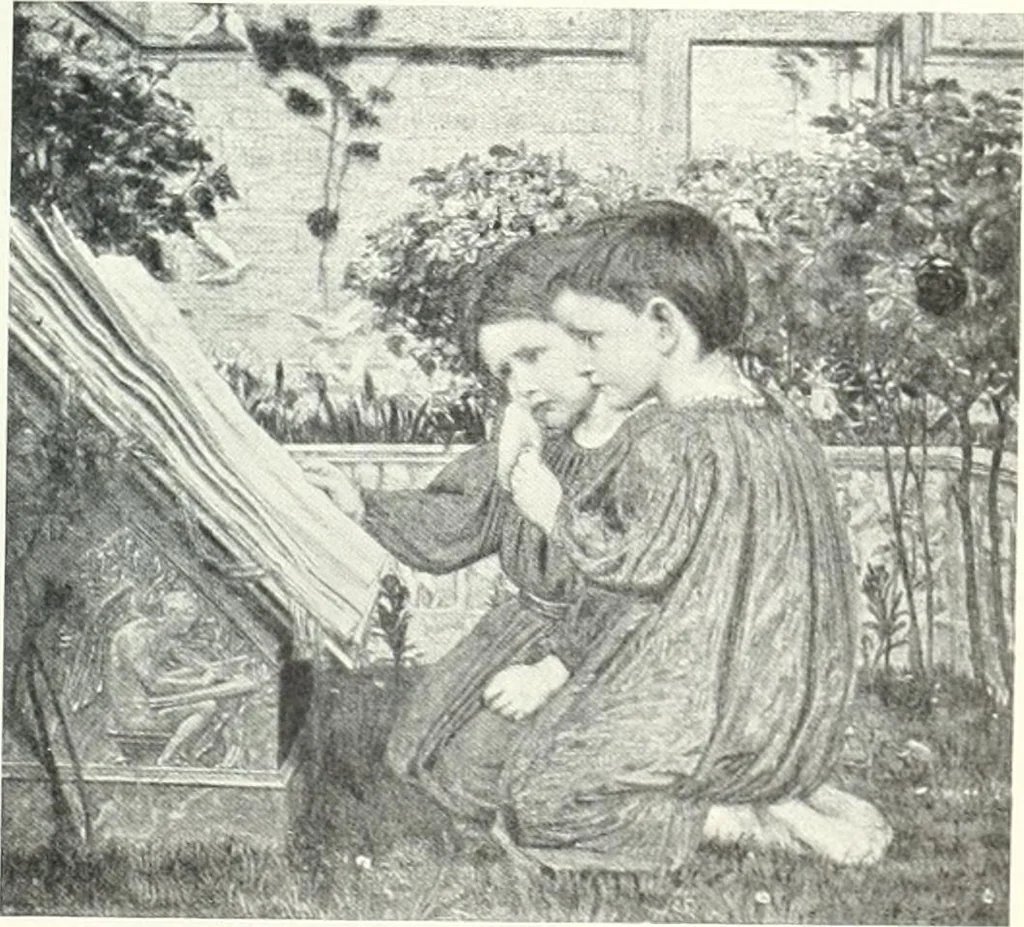 An illustration from International studio, 1897, leaf 232