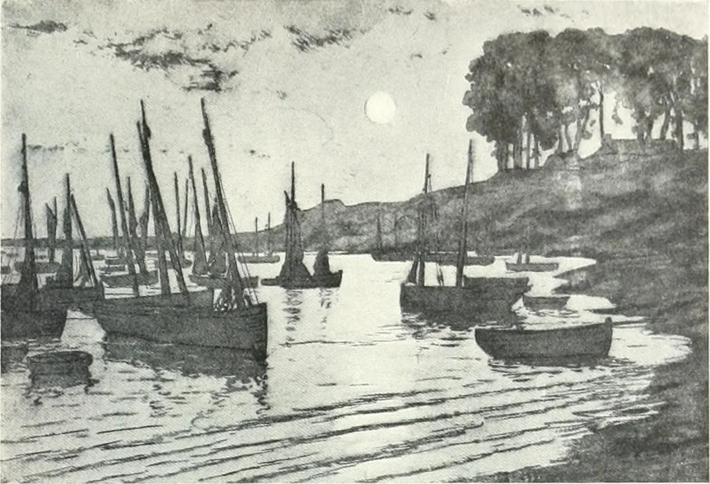 An illustration from International studio, 1897, leaf 244