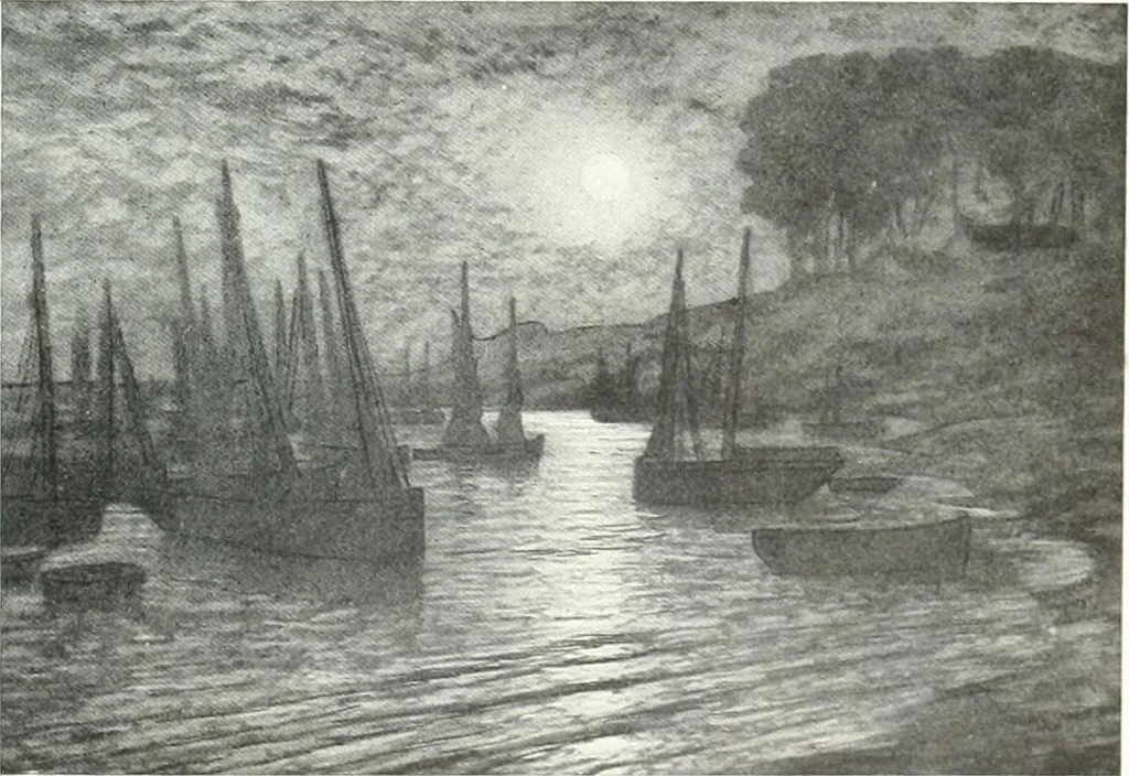 An illustration from International studio, 1897, leaf 244
