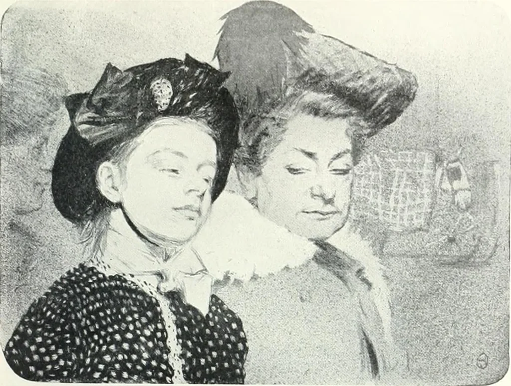An illustration from International studio, 1897, leaf 246