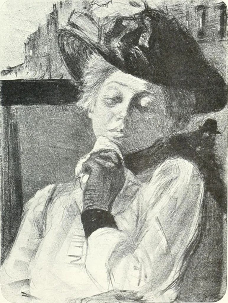 An illustration from International studio, 1897, leaf 246