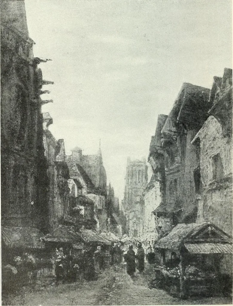 An illustration from International studio, 1897, leaf 277