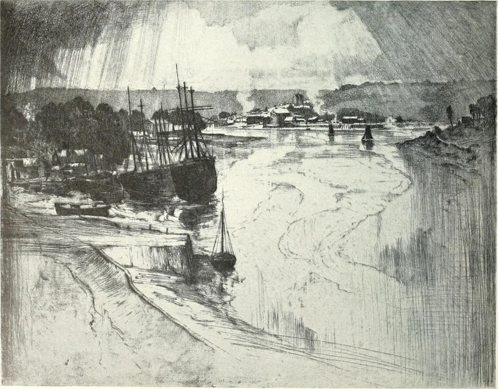 An illustration from International studio, 1897, leaf 293