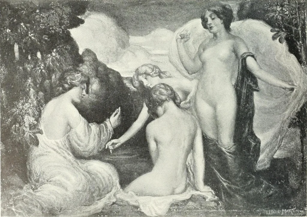 An illustration from International studio, 1897, leaf 319