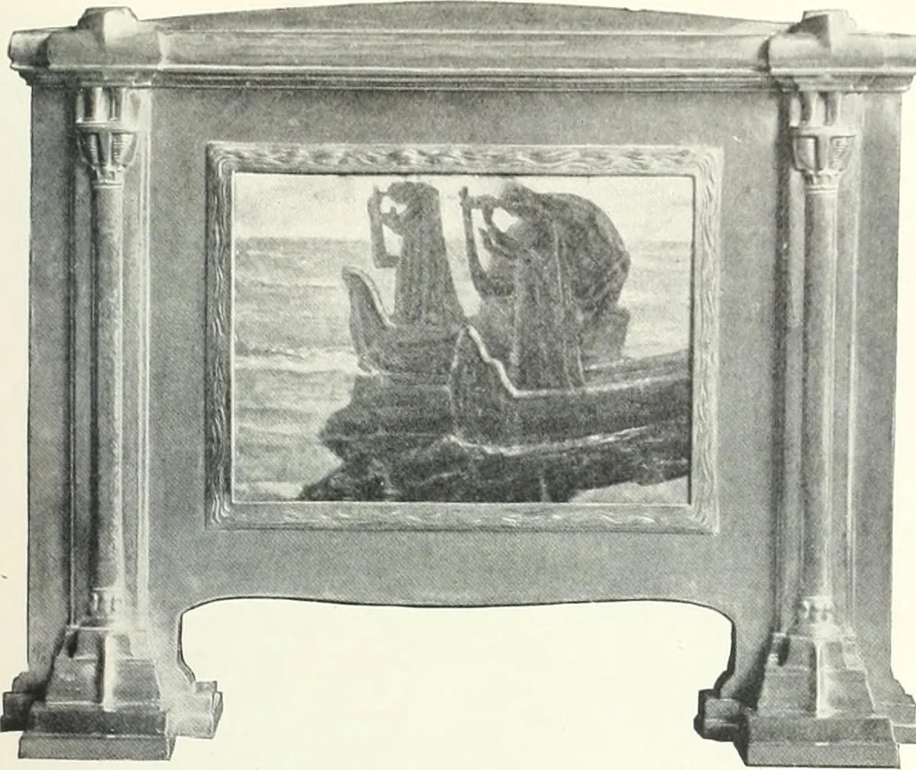 An illustration from International studio, 1897, leaf 322