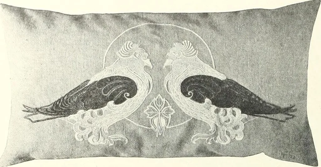An illustration from International studio, 1897, leaf 335