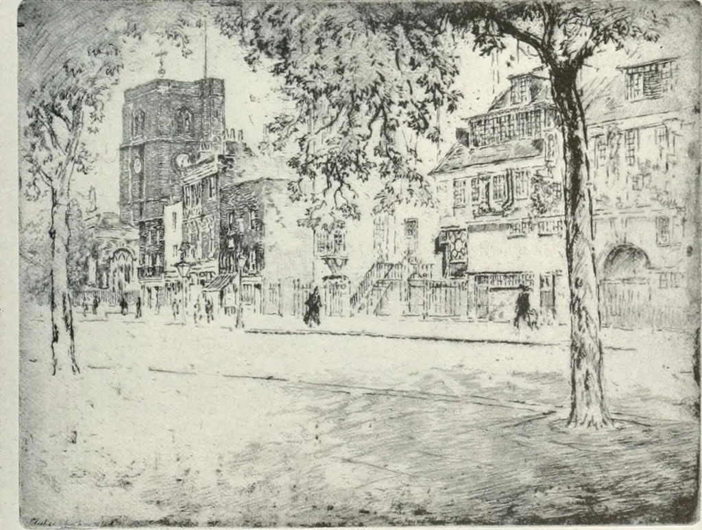 An illustration from International studio, 1897, leaf 404