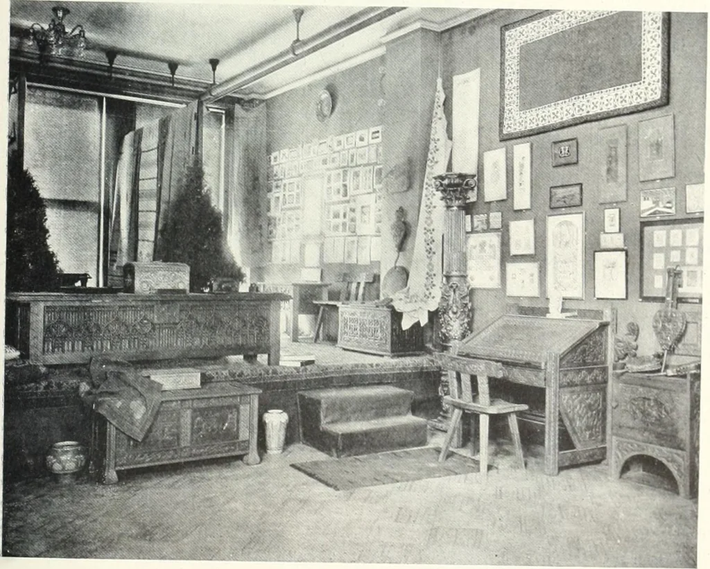An illustration from International studio, 1897, leaf 442