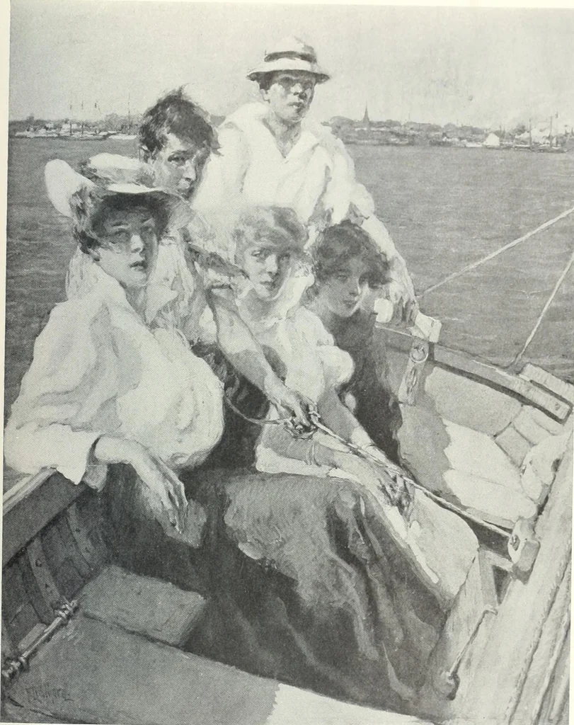 An illustration from International studio, 1897, leaf 456