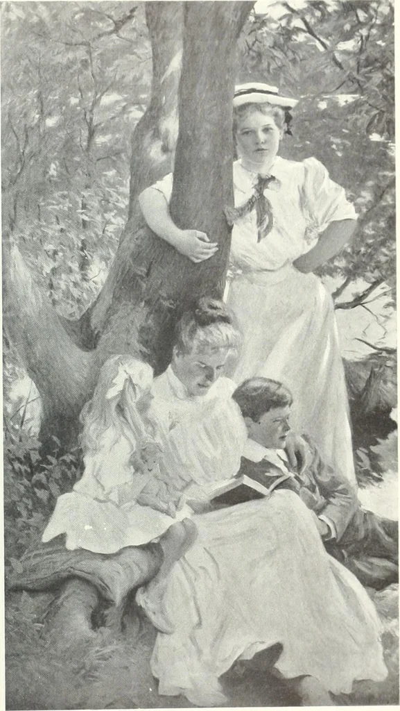 An illustration from International studio, 1897, leaf 490