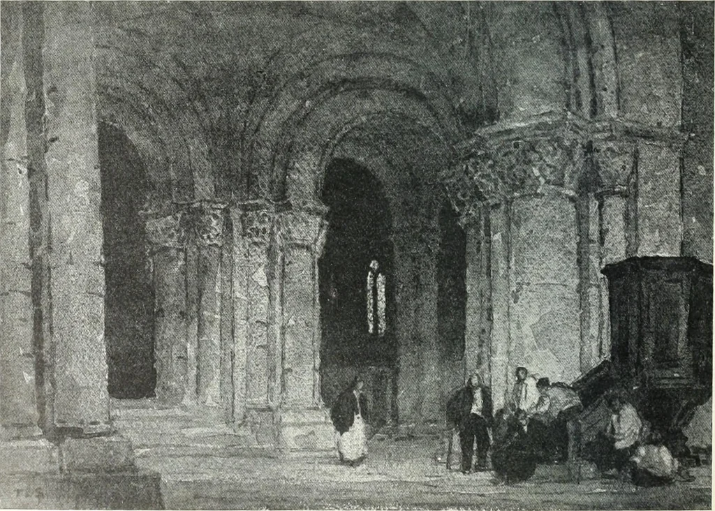 An illustration from International studio, 1897, leaf 73