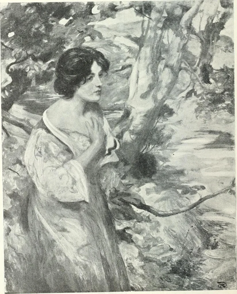An illustration from International studio, 1897, leaf 81