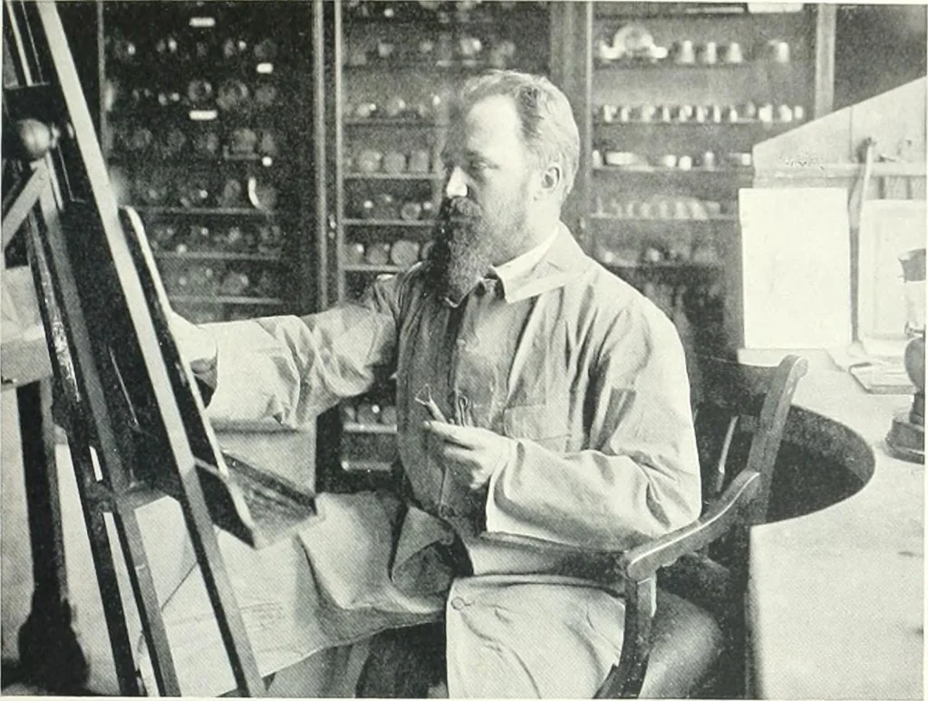 An illustration from International studio, 1897, leaf 98