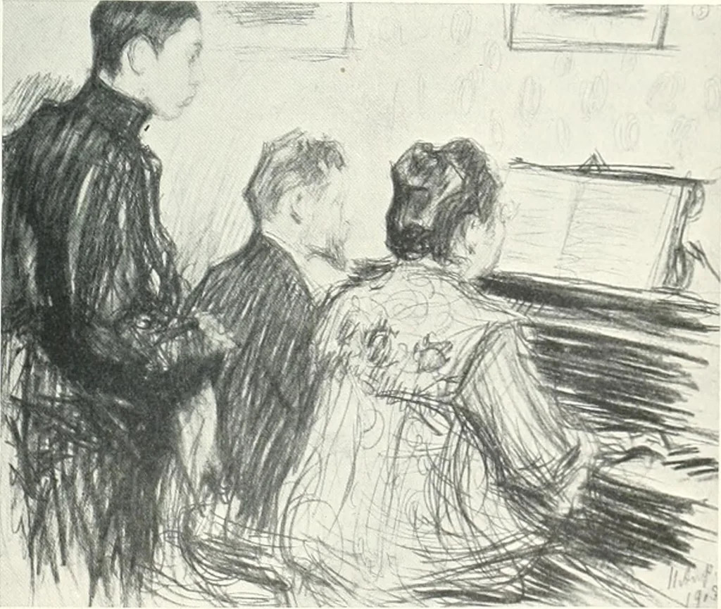 An illustration from International studio, 1897, leaf 98