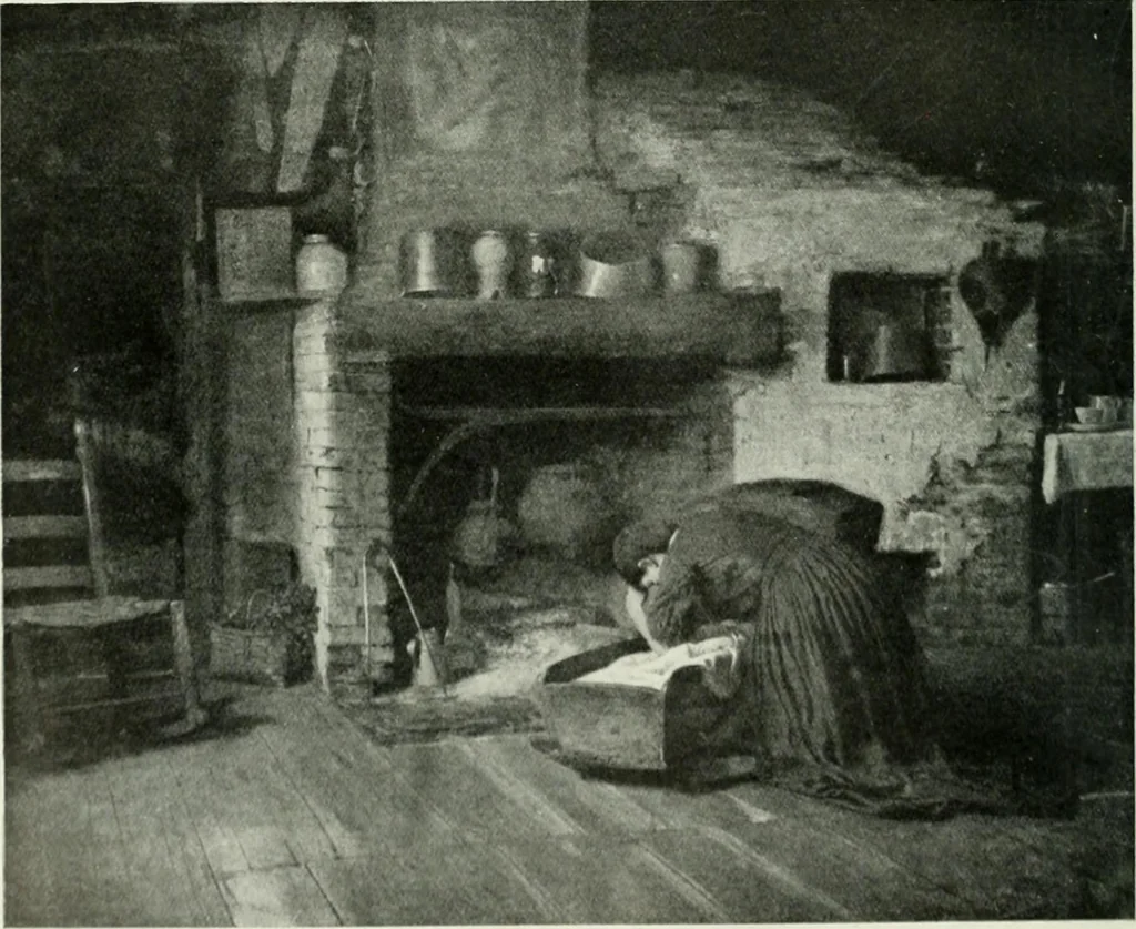 An illustration from International studio, 1897, leaf 124
