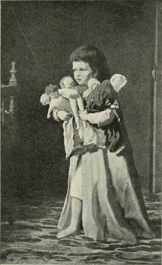 An illustration from International studio, 1897, leaf 129