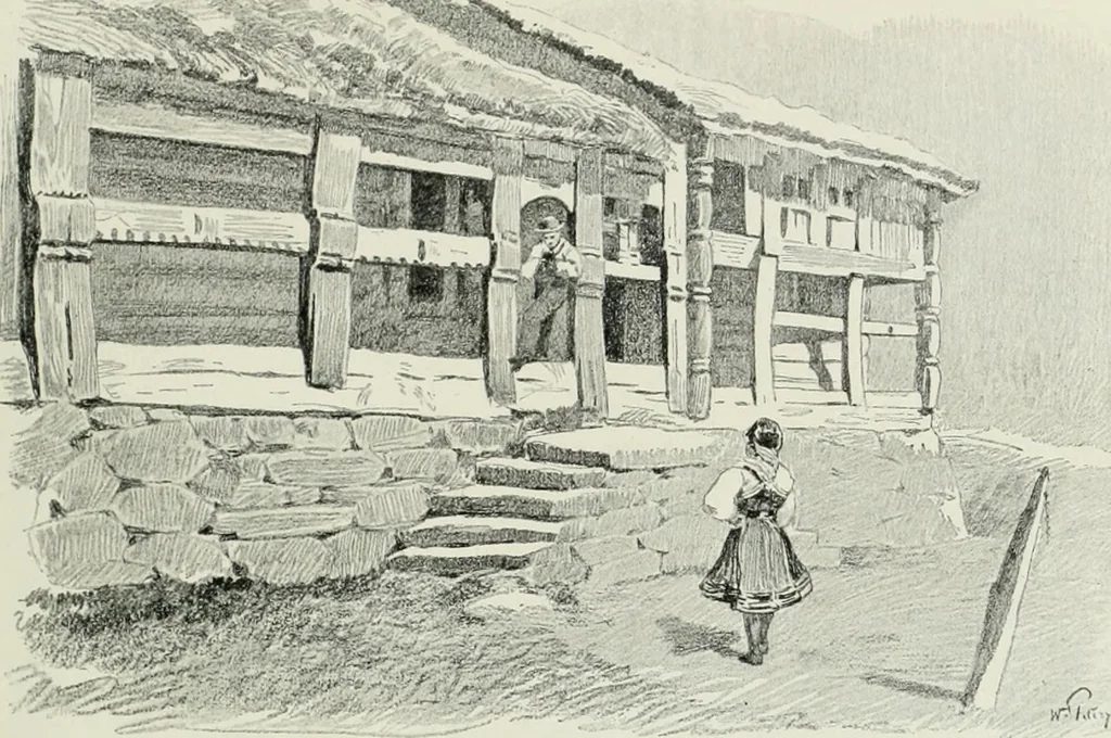 An illustration from International studio, 1897, leaf 133