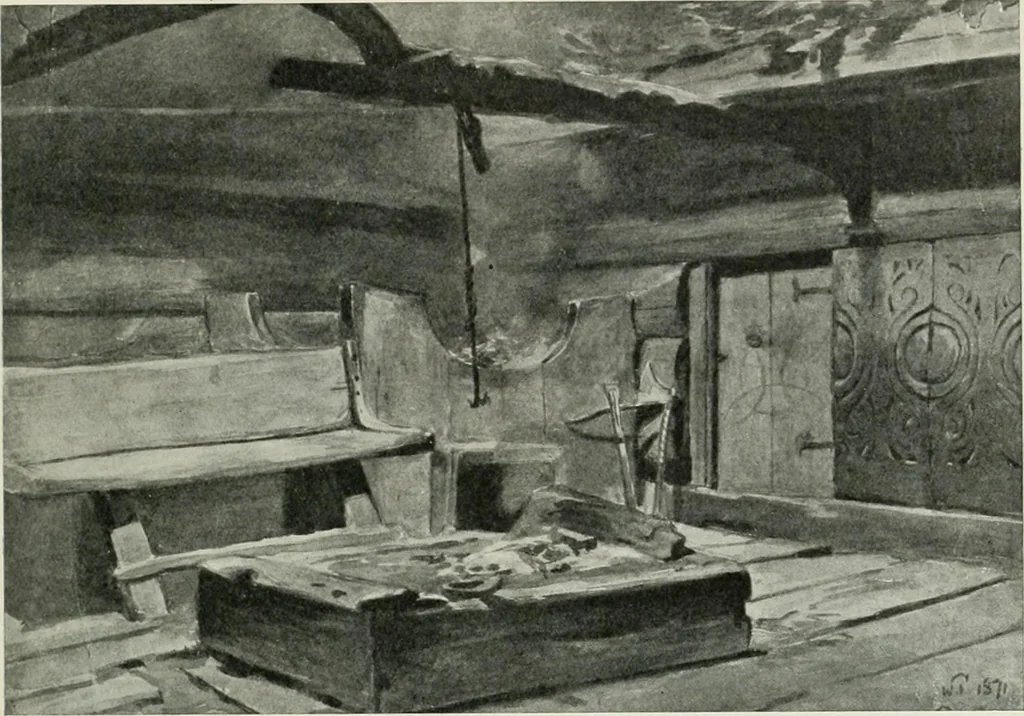 An illustration from International studio, 1897, leaf 135