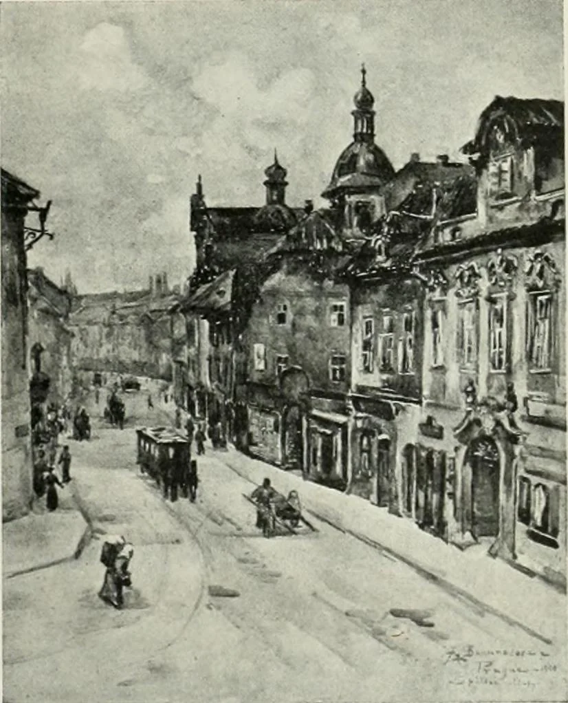 An illustration from International studio, 1897, leaf 135