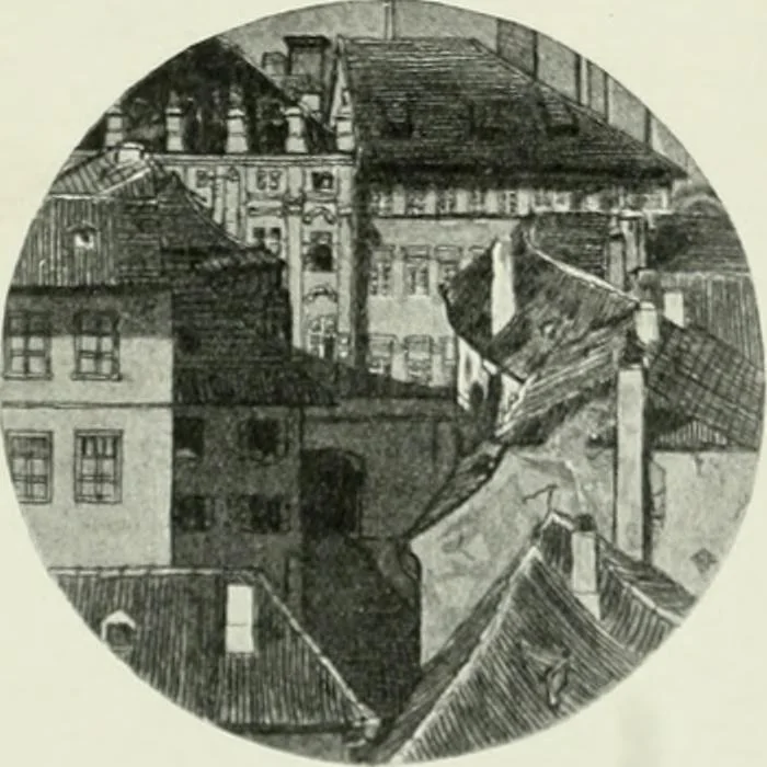 An illustration from International studio, 1897, leaf 136