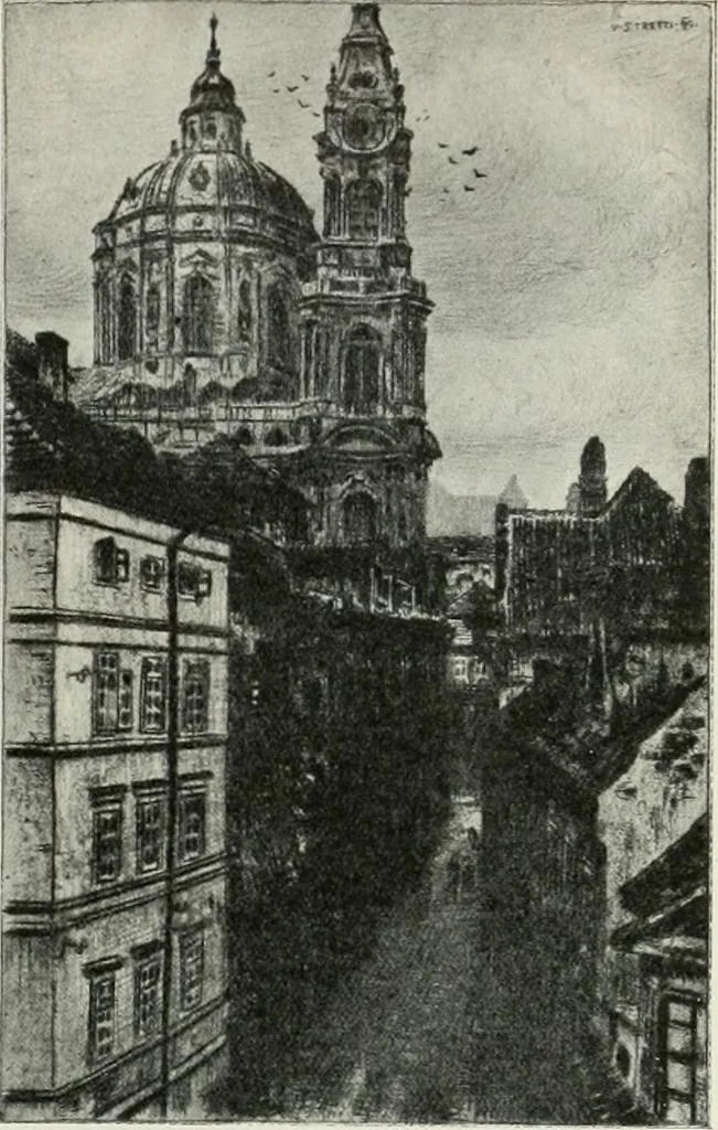 An illustration from International studio, 1897, leaf 137